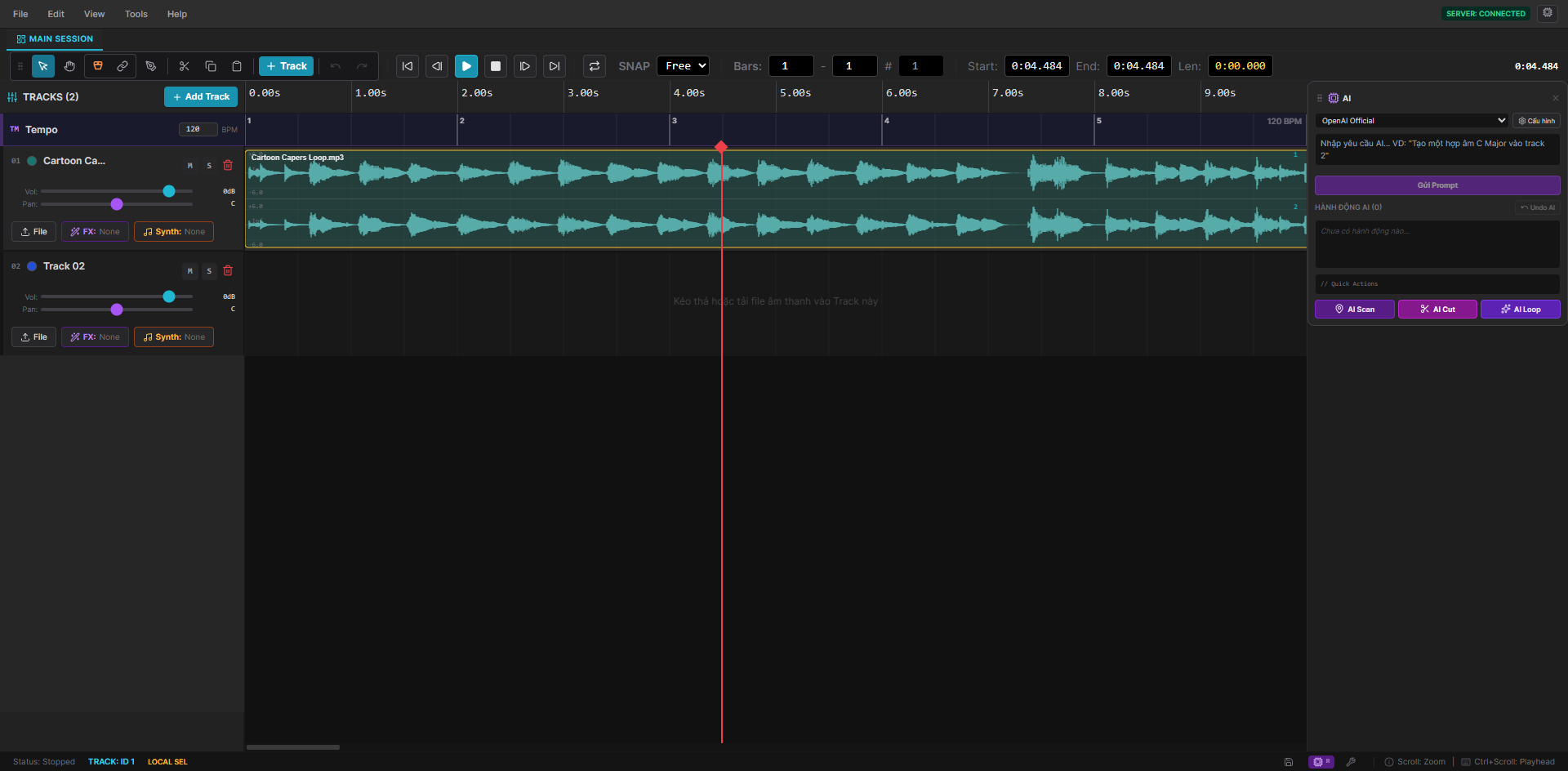 SonicForge Studio UI